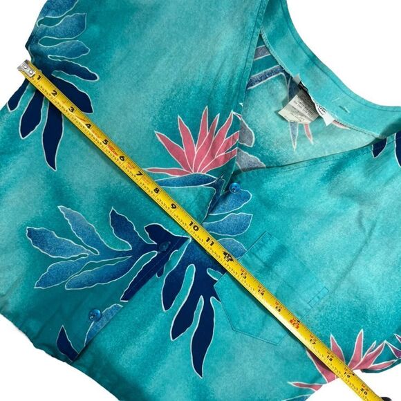 Vintage 80’s Hilo Hattie Hawaiian Print Romper - Picture 9 of 13